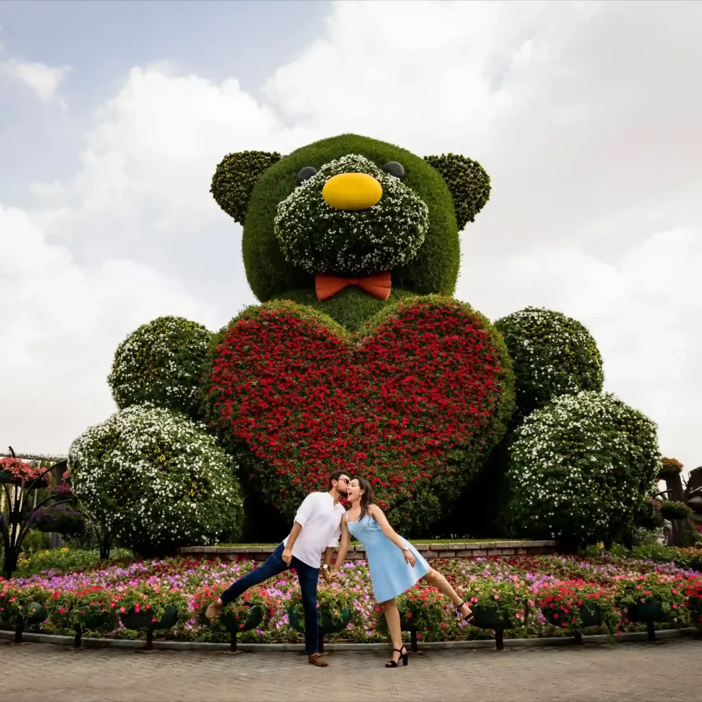 Dubai Miracle Garden Photography Spots in Dubai