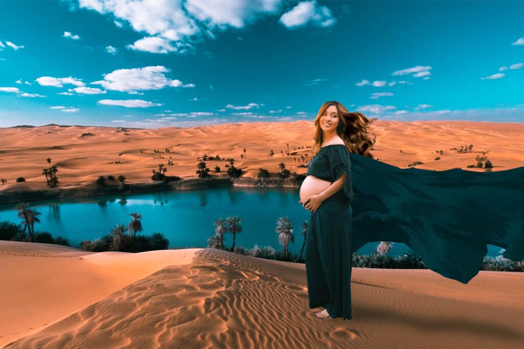 Photoshoot at Desert Oasis