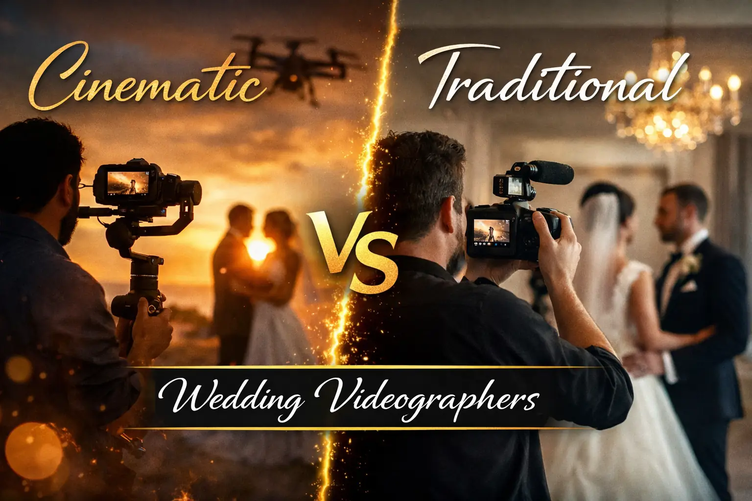 Cinematic vs Traditional Wedding Videographer: Which Style is Right For Your Big Day?