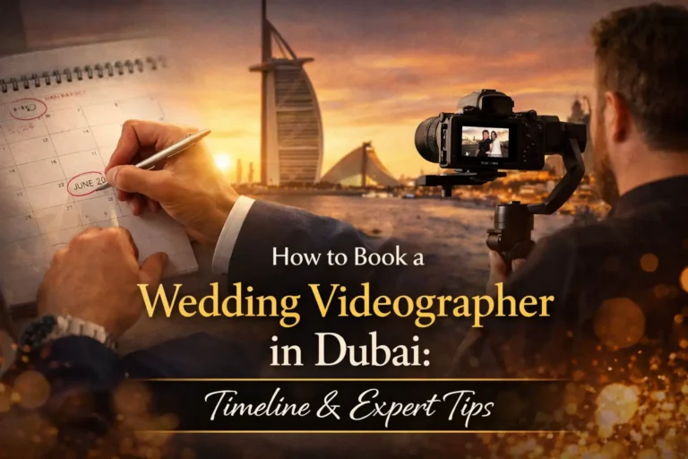 How to Book a Wedding Videographer in Dubai: Timeline & Expert Tips