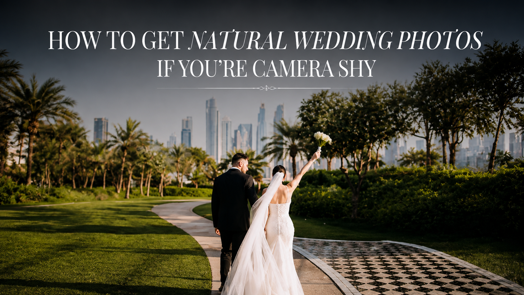 How to Get Natural Wedding Photos If You’re Camera Shy